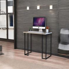 mesa de estudo 0,76cm para escritorio luxo modelo industrial - D+MOB ,