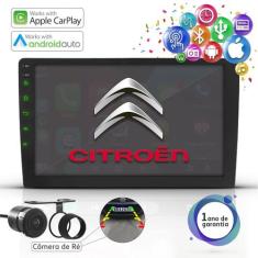 Central Multimidia 9 Pol Apple Carplay Android Auto Bt Citroen - First