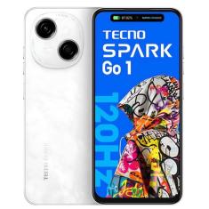 Smartphone Tecno Spark GO1 128GB/8GB Ram Câmera dupla 13mp HDR 120Hz P