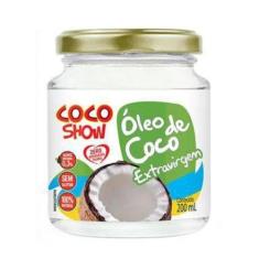 Óleo de coco extravirgem 200ml  Coco Show - Copra