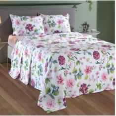 Jogo De Cama Solteiro 150 Fios Ambar Jade Dohler