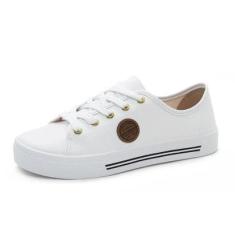 Tenis Moleca Com Logo Na Lateral - 5667.302.7800-Feminino