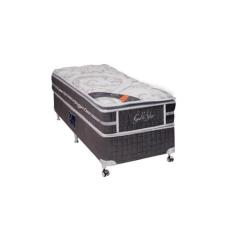 Cama Box Solteiro Castor Super Luxo Latex Slx One Face 88x188x57 + Box