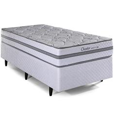 Cama Box de Solteiro Herval Chester, Molas Maxspring, 63x88x188 cm
