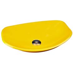 Kit Cuba L45 C/Válvula 1'' (2,6cm) + Sifão Pvc + Flexível Amarelo