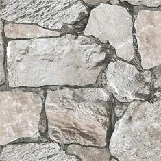 Papel de Parede Edantex Roll in Stones Cinza