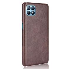 Capa adequada para Oppo Reno4 SE, capa de celular proteção robusta 360° protege seu telefone capa de cor retrô para Oppo Reno4 SE