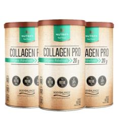 kit Collagen Pro (450g) Nutrify Neutro 3 unidades