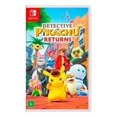 Jogo Detetive Pikachu Returns Nintendo Switch Mídia Física