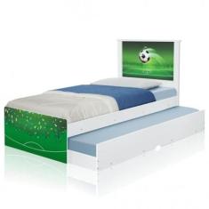 Bicama Juvenil Adesivada Copa Futebol - Mais de Casa