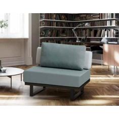 Sofá Cama - Poltrona Cama Resistente Modelo Soon - Casa Selu, 1.38m