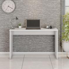 Escrivaninha Multiuso Gávea Office Móveis Leão Branco Texturizado