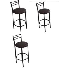 Kit 3 banqueta alta com custo  - MOVEIS VITORINO