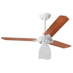 Ventilador de Teto Loren-Sid Diplomata Lumi M3 Branco/Mogno - 2464, 11