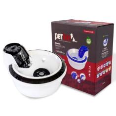 Fonte Bebedouro Cães Gatos 2L Petlon Filtro Preto 110V