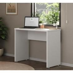 Escrivaninha Mesa Escritório Pequena Mary Home Office 90,8cm Branco - 