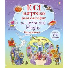 Livro - 1001 Surpresas Para Encontrar Na Terra Dos Magos Em Adesivo