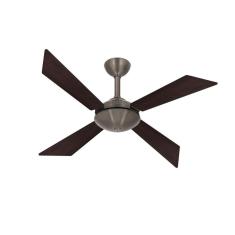 Ventilador Teto Bronze Tech 4 Pás Turbo Varanda Ventax 220V