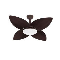 Ventilador De Teto Marrom Winds 4 Pás Econômico Ventax 220V