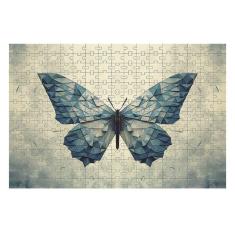 Quebra-Cabeça Cognitivo Borboleta Azul 300 Peças
