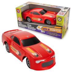 Brinquedo Carrinho Vai E Volta Vermelho Infantil Estrela