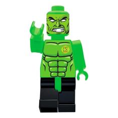 Boneco Defensor Verde Liga Dos Defensores Monta E Desmonta