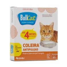 Coleira Antipulgas BullCat para Gatos - 40cm Transparente