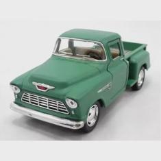 Miniatura Carro Chevy Stepside Pick-up 1955 1/32 (Verde) - Toy king