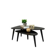 Mesa de Centro Sala Estar Decorativa Sofá Canto Escritório - Maraka In