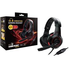Headset Gamer Genius HS-G600V (Mic: Driver40mm/20Hz-20KHz/115Db/Imped.32 O±15%. Fone: P2/Vibração/Driver9.7mm/100Hz-1000KHz/-54±3 Db/Imped.32O±15%/Cabo 1,8m)