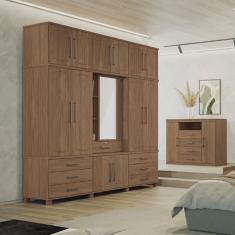 Guarda-roupa Londres Capelinha 13 Portas e 07 Gavetas