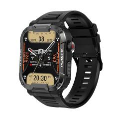 Relógio Inteligente Homens Bluetooth Chamada Smartwatch Mk66 Preto