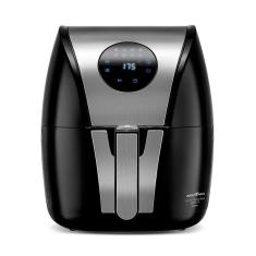 Fritadeira Elétrica Britânia Air Fryer Digital Inox 5L BFR41PI Preta/Inox 220V