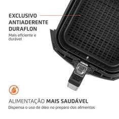 Fritadeira Sem Óleo Air Fryer 5L Mondial AFN-51-BI, Preto, 220V