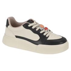 Tênis Moleca Flatform Sneakers Feminino-Feminino