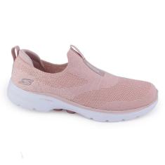 Tênis Skechers Go Walk 6 Glimmering 124502 slipon lava máquina-Feminino