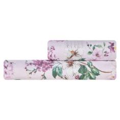 Jogo de Toalhas 2 pçs Banho e Rosto 100% Algodão Felpuda Dohler Prisma