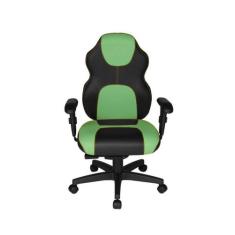 Cadeira Gamer Diretor Linha Gamer Racing Verde - Design Office Móveis
