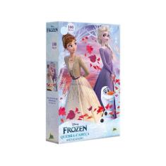 Quebra-cabeça Frozen Metalizado 100 Peças - Toyster