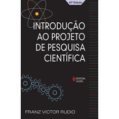 Introdução ao projeto de pesquisa científica