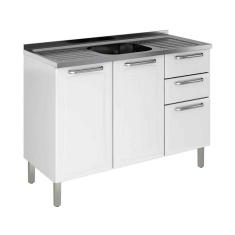 Balcão para Pia Tarsila sem Tampo 120cm Itatiaia