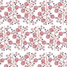 Papel de Parede Adesivo Floral 610 0,58x3,00M