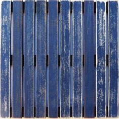 Deck Colorido Painel MS Pátina 50x50cm Isabela Revestimentos Azul