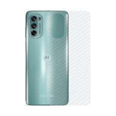 Película Para Motorola Moto G62 - Traseira De Fibra De Carbono - Gshield