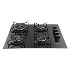 Cooktop 4 Bocas Suggar Vidro Temperado Preto Bivolt - Fg4304avp