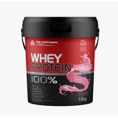 Suplemento Em Pó 100% Whey Protein 1,8 Kg - Sabores Diversos - Nutriti