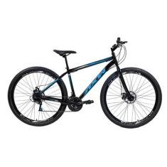 Bicicleta AXW Aço Carbono Aro 29 Freios a Disco 21 Marchas + Acessório