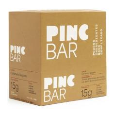 Barra de Proteína Caramelo Salgado Sem Açúcar 50g Pincbar 12 Unidades