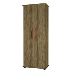 Armário Organizador Multiuso Cordoba 2 Portas Amendoa