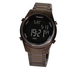 Relógio Unissex Champion Digital Ch40231r - Marrom